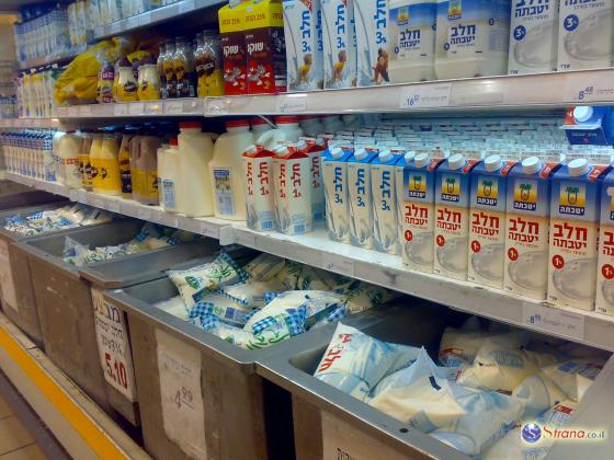 Молоко в Израиле  подорожает на 5%