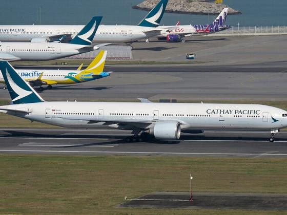 Cathay Pacific вернется в Израиль не раньше марта 2025 года